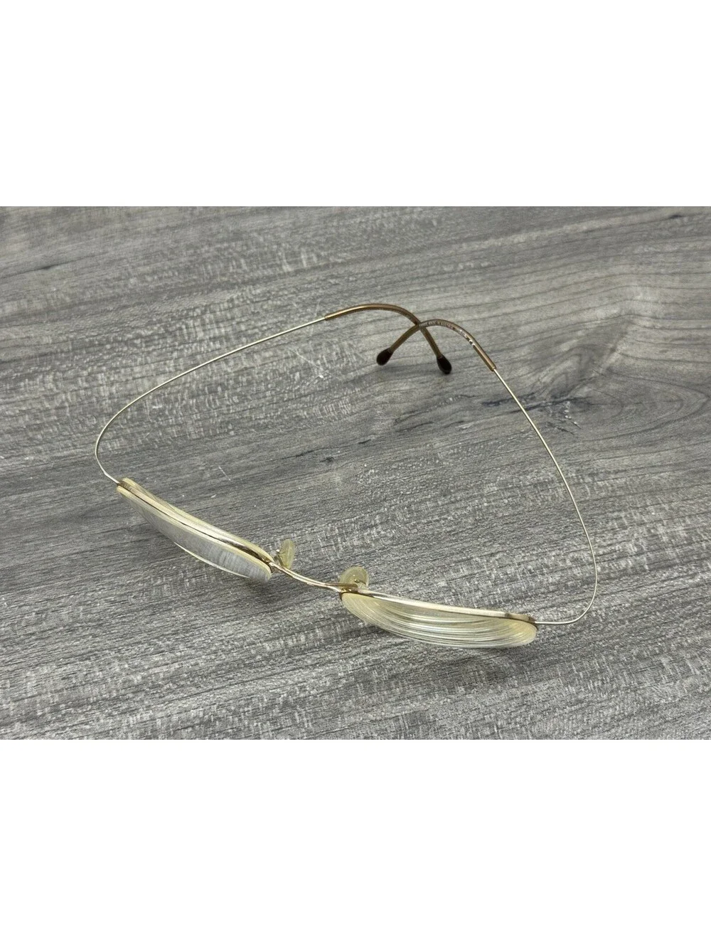 Silhouette Eyeglasses Gold M 7484 6081 Semi Rimless Frames 49[]21-150 Austria